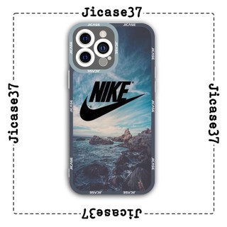 Ốp lưng iphone và samsung xiaomi oppo cạnh vuông Jicase Nikke bãi biển 