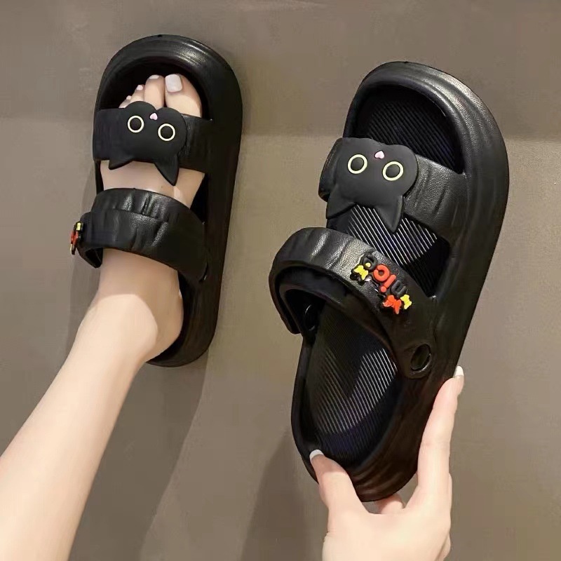Giày Sandal Hai Cách Mang Đế Mềm Nhẹ Thoải Mái Chống Trượt Thời Trang Dạo Phố Năng Động