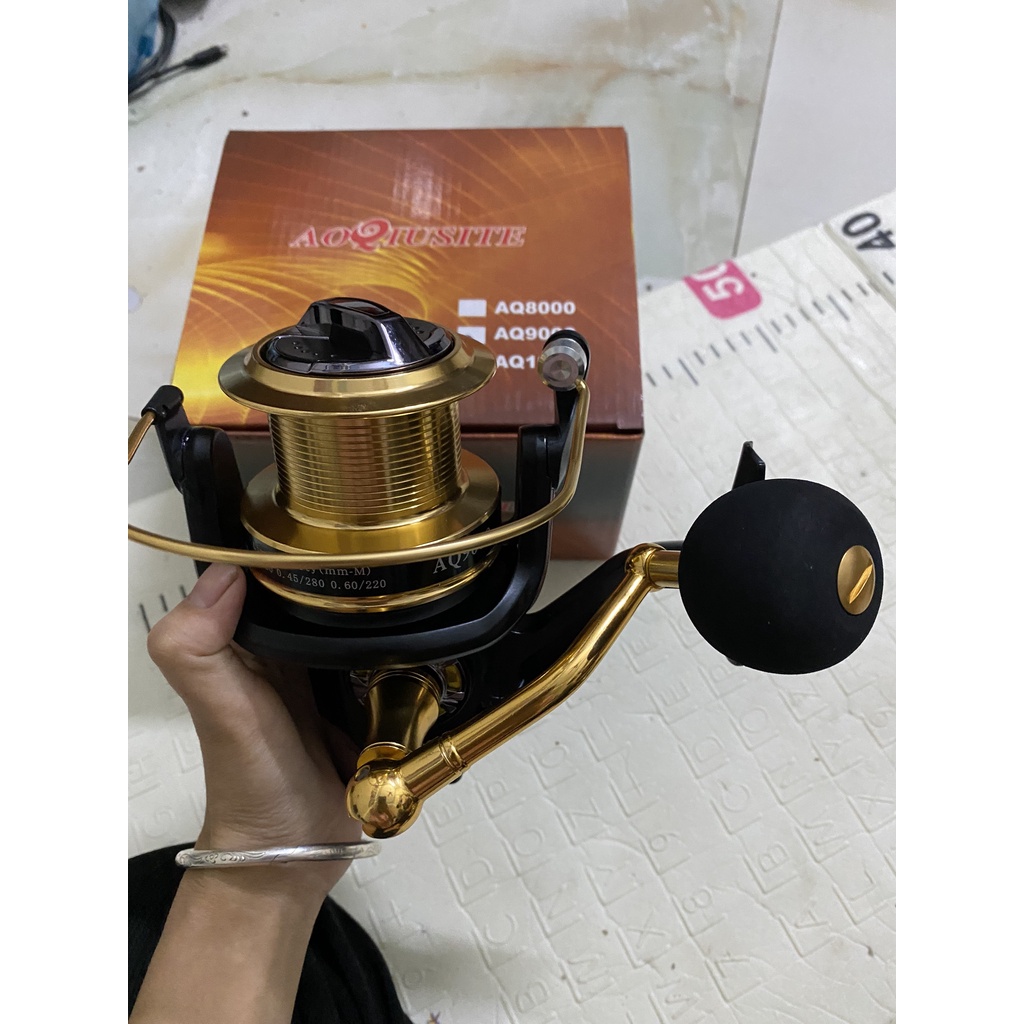 Máy AQ 8000-9000 - 10000 cối nông xả cước nhanh, thích hợp săn hàng khủng. chuyên câu lục xa bờ, săn hàng khủng