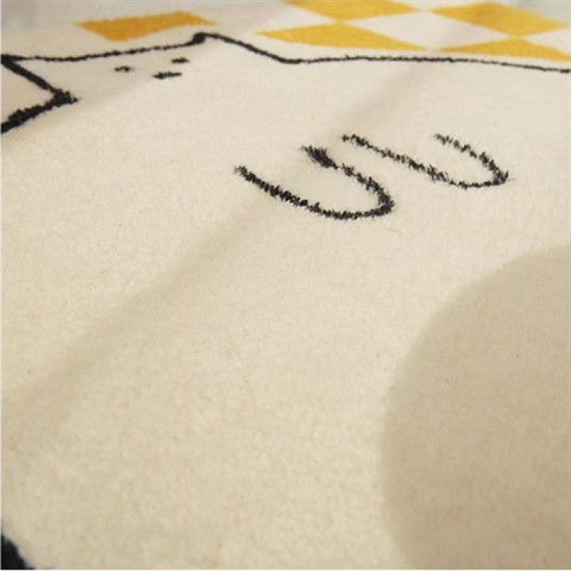 Thảm Lót Sàn Phòng Khách / Ngủ Họa Tiết Hoa Nhiều Màu Sắc