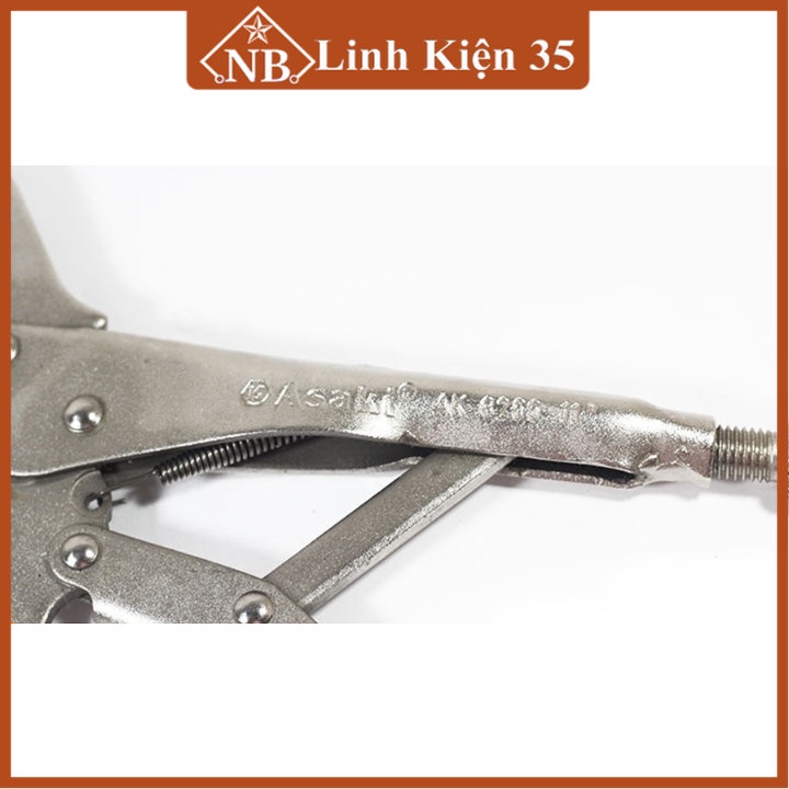Kìm chết mỏ kẹp chữ C Asaki AK-8266 11 inch