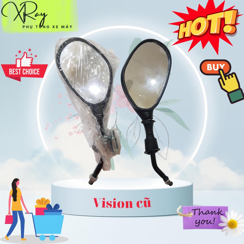 Gương xe máy  Vision 2011-2020