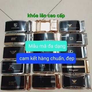 (Freeship) Đầu khóa thắt lưng, mặt thắt lưng nam kiểu khóa lăn