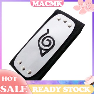 < Macmk > Băng Đô Logo Làng Lá Hóa Trang Bảo Vệ Trán Cho Người Hâm Mộ Naruto