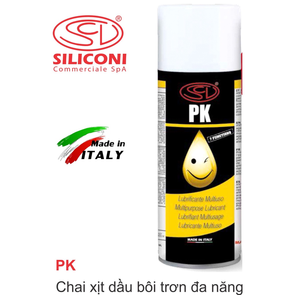 Chai xịt bôi trơn chống rỉ sét đa năng - Siliconi PK