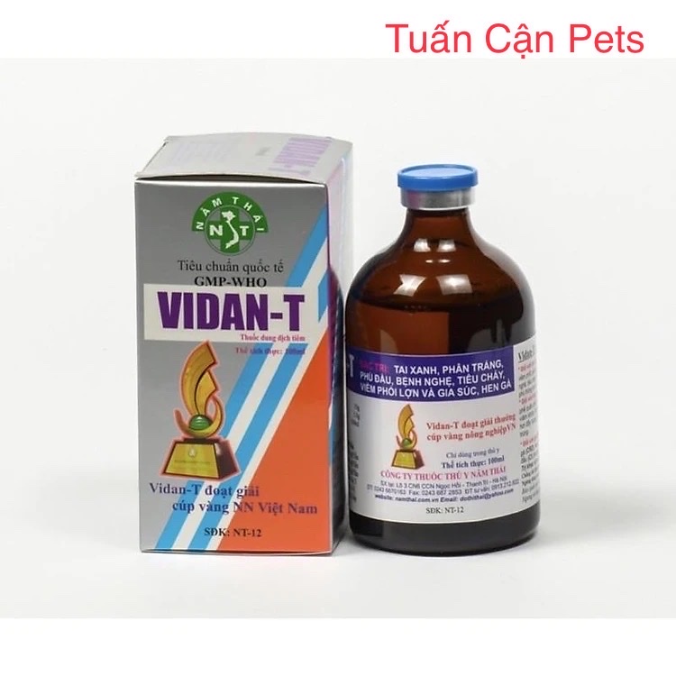 Vidan T Sản phẩm chính hãng của công ty Nam Thái