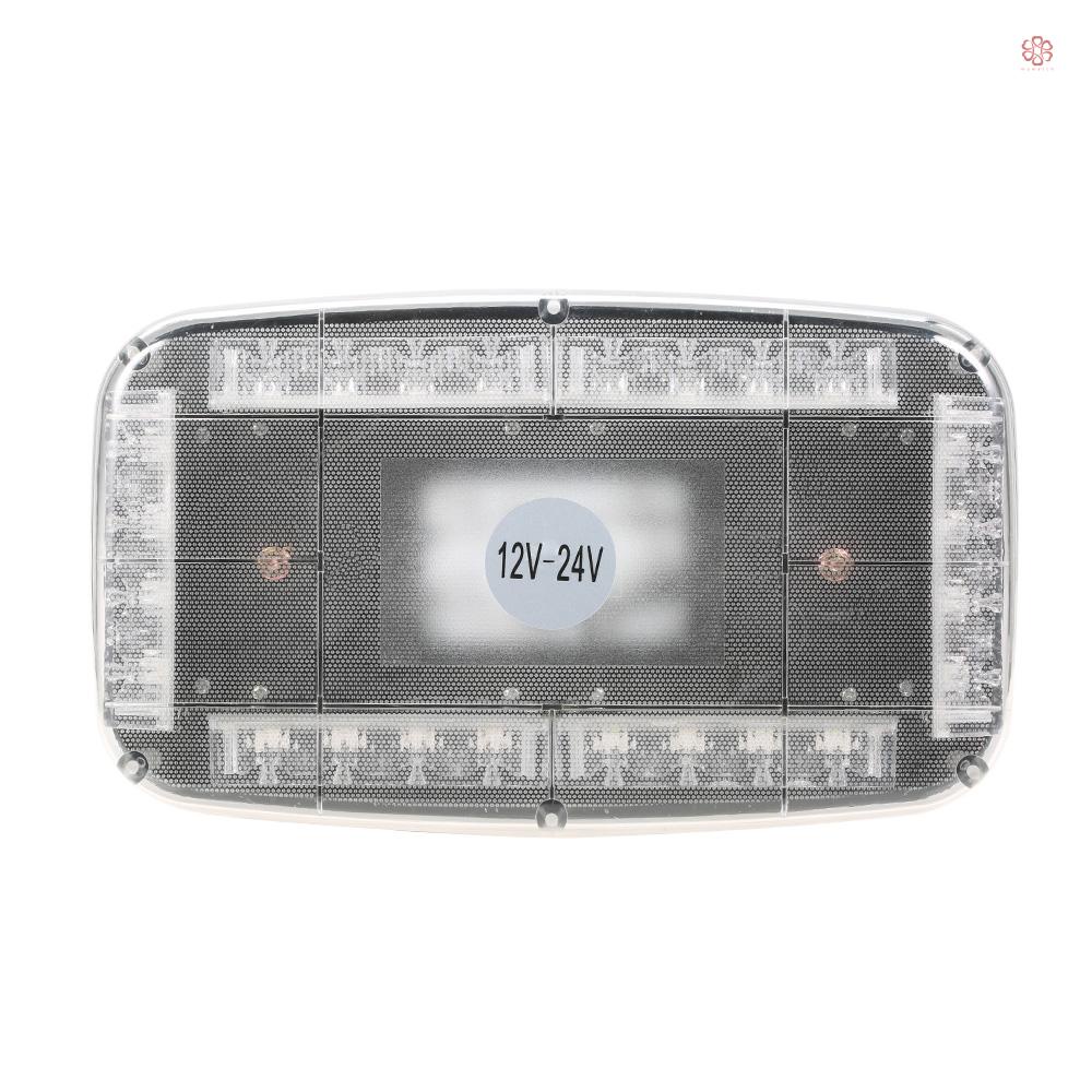 Đèn Led Cảnh Báo Khẩn Cấp Gắn Nóc Xe Hơi 12v Màu Đỏ Và Xanh Lam