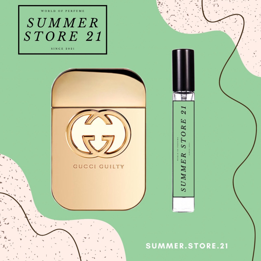 Nước Hoa 𝐆𝐮𝐜𝐜𝐢 𝐆𝐮𝐢𝐥𝐭𝐲 EDT - 5𝘮𝘭/10𝘮𝘭