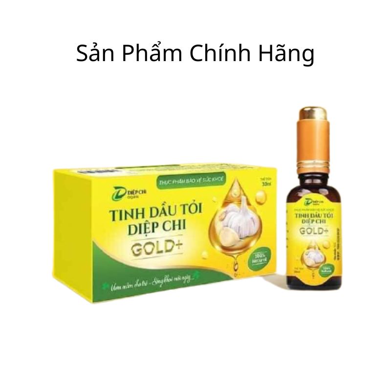 Dầu tỏi Diệp Chi Gold+ 30ml [chính hãng] tăng đề kháng cho bé