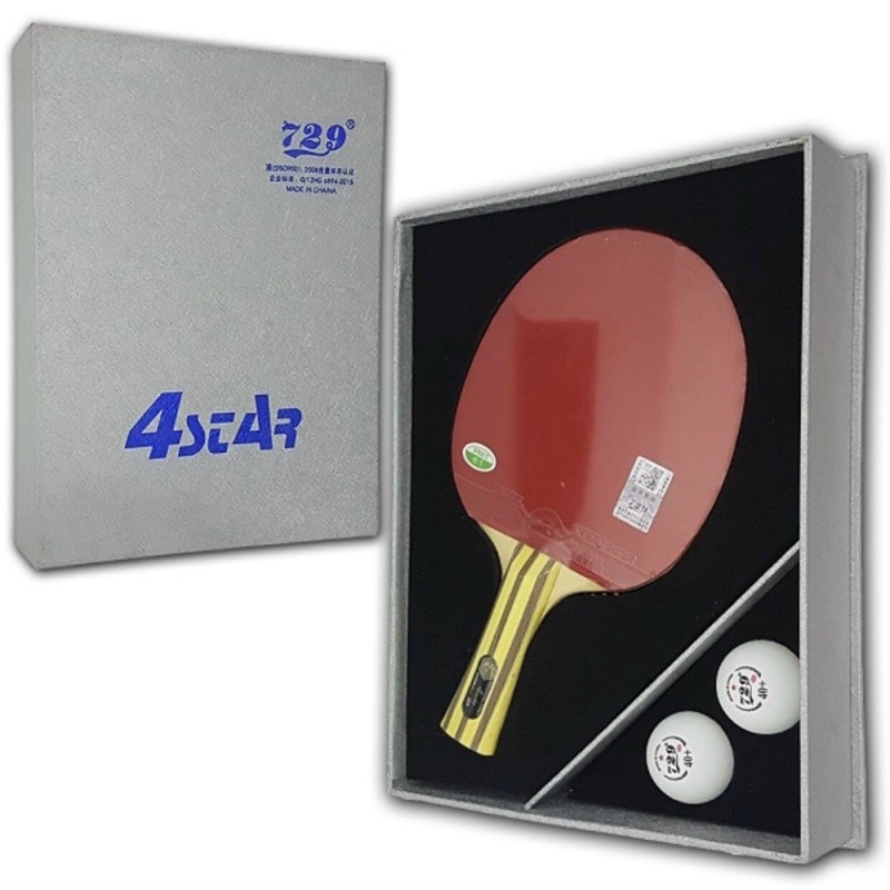 vợt bóng bàn 729 4 star cacbon