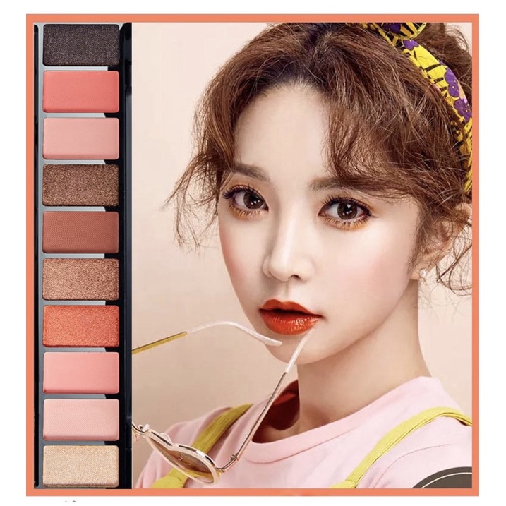 Phấn Mắt Lamela FASHION 10 ô màu siêu xinh