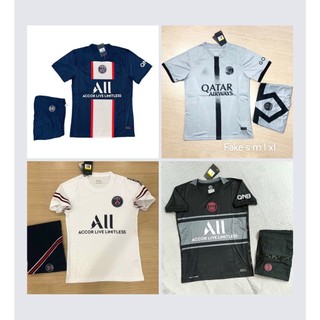 Áo bóng đá CLB PSG mùa giải 22/23 Chuẩn mẫu thi đấu - Áo đá banh PSG vải gai lưới Thái Lan thoáng mát