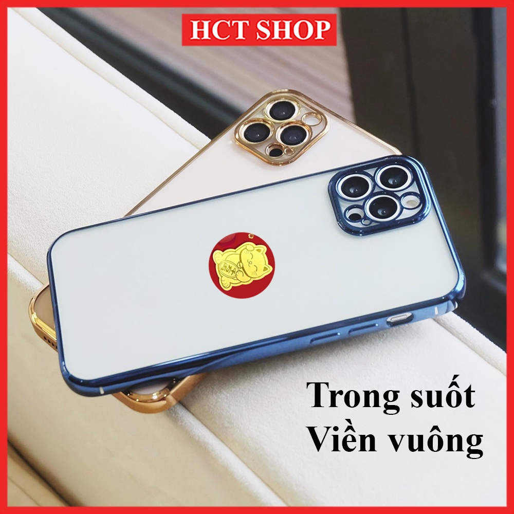 Ốp lưng iPhone cạnh vuông mạ Crom cao cấp chính hãng X&M cho Xsmax, 11Promax, 12Promax, 13Promax