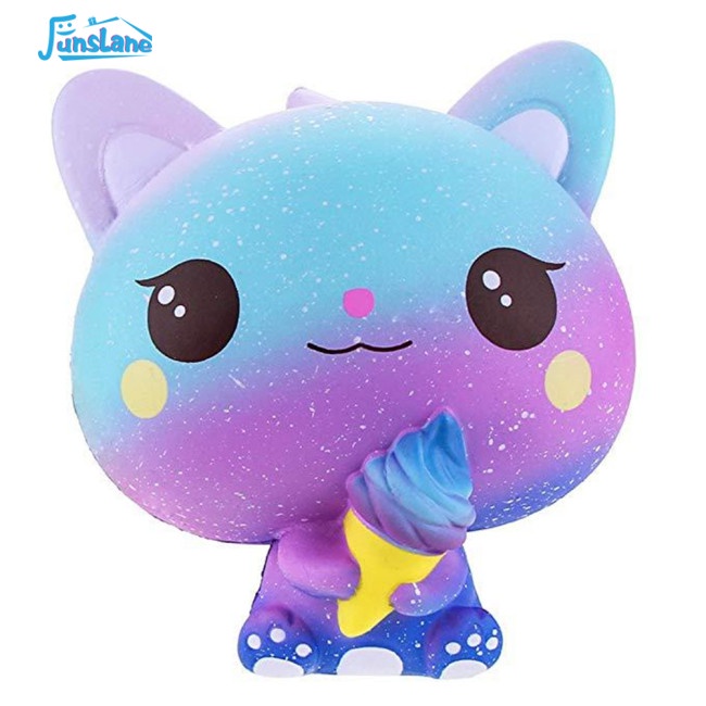 Đồ chơi squishy Giảm Stress Hình Cây Kem Ốc Quế Dễ Thương Cho Bé