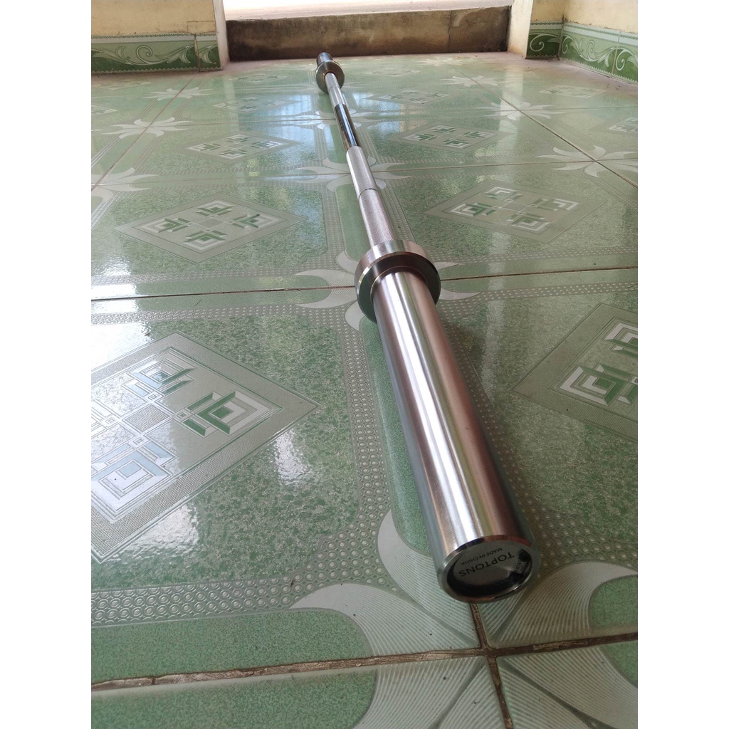 Thanh đòn thẳng 1m8 tay cầm phi 28, đầu phi 50 có vòng bi.