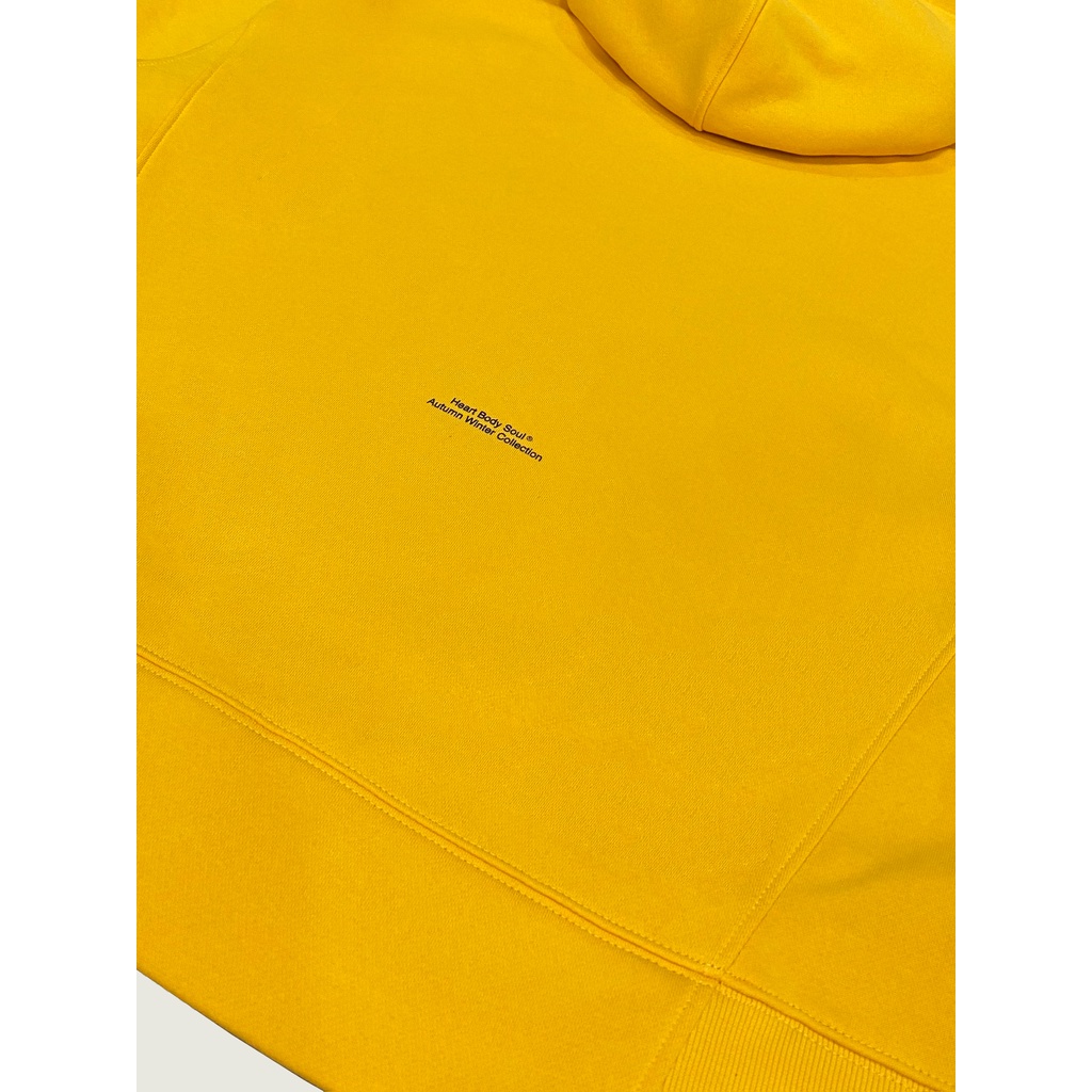 Áo hoodie nỉ bông HBS Graphic Hoodie Yellow