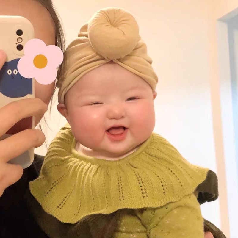 Mũ Tuban Hình Bánh Donut Đáng Yêu - Vải Siêu Mềm