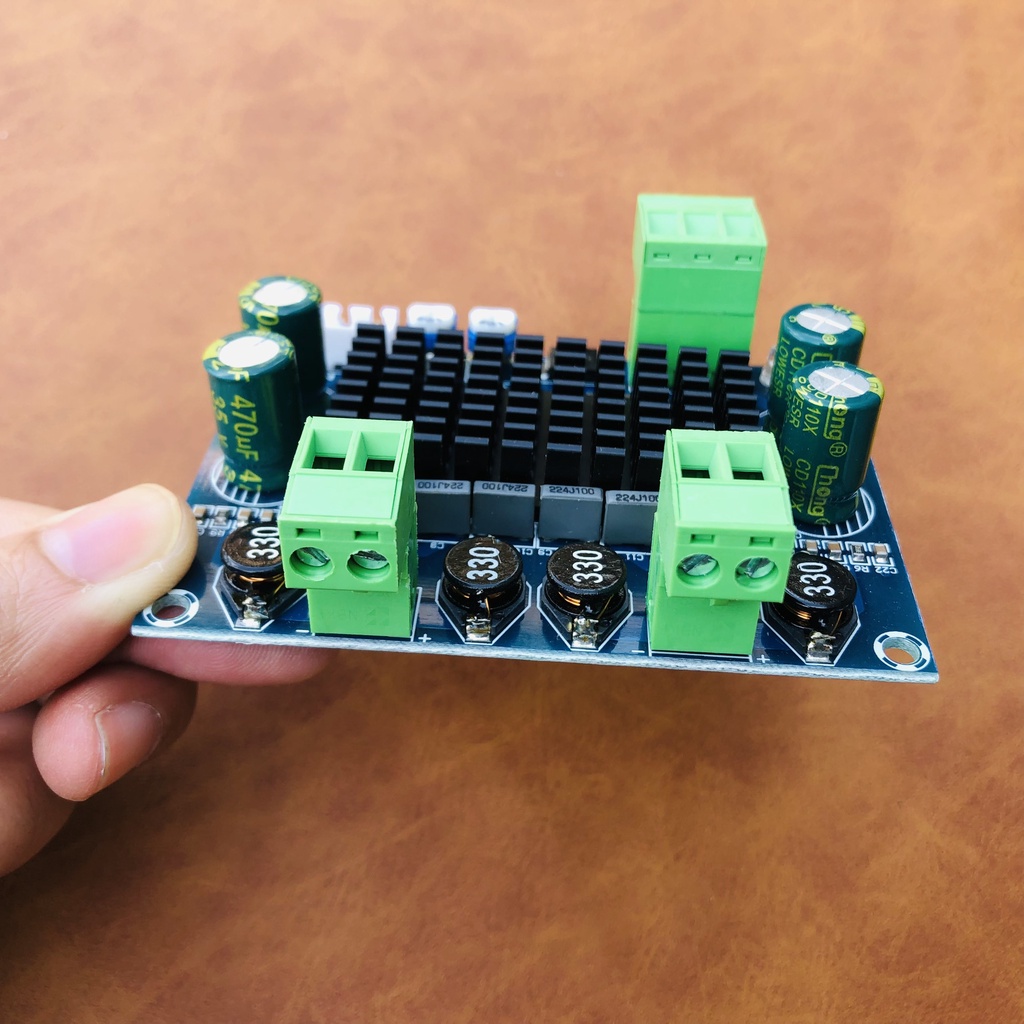 Mạch khuếch đại âm thanh ClassD Mono 2x120W - Không chiết áp