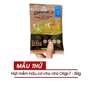 Mẫu thử hạt mềm cho chó origi-7 50g