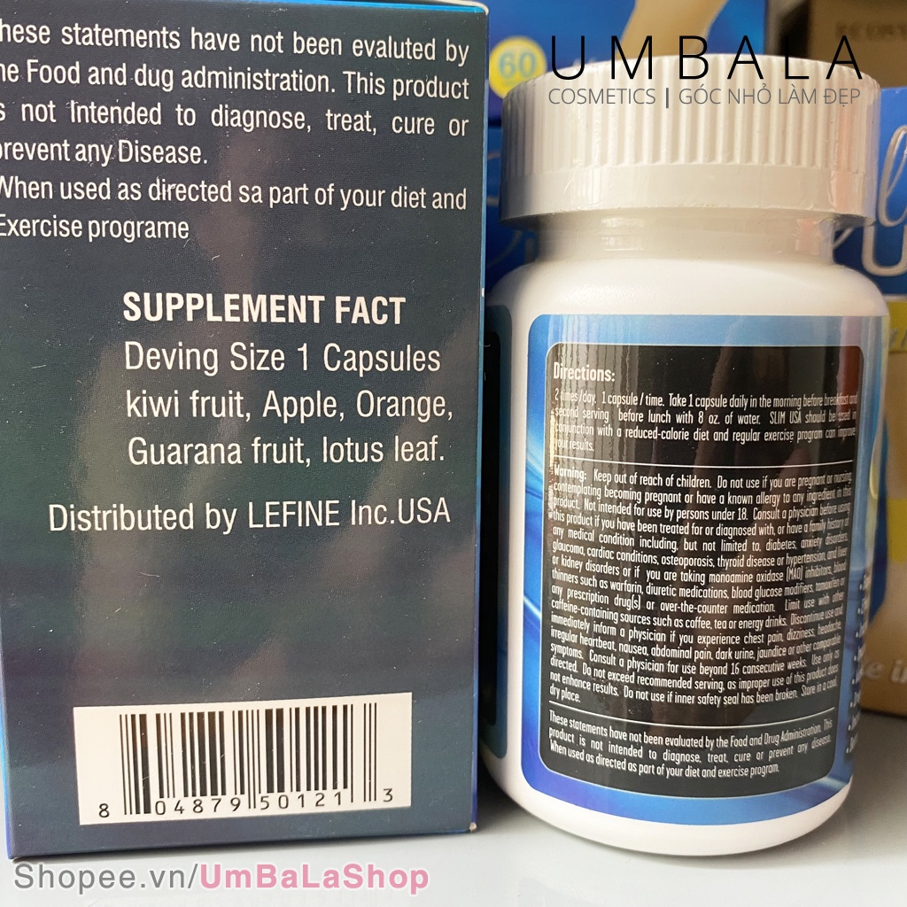 Viên giảm cân Slim USA