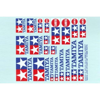 66614 bộ hình nhãn dán trang trí tamiya logo sticker set