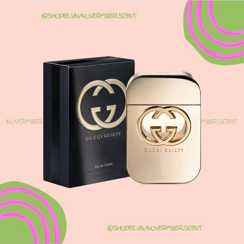 ❣ Nước Hoa 𝐆𝐮𝐜𝐜𝐢 𝐆𝐮𝐢𝐥𝐭𝐲 EDT - ᴛᴇsᴛᴇʀ 5ᴍʟ/10ᴍʟ/20ᴍʟ