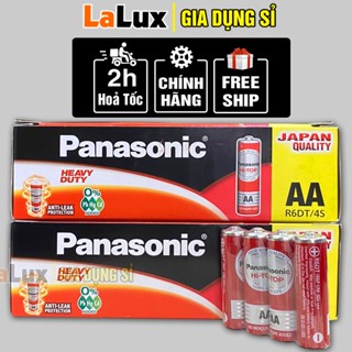 Pin AA Panasonic CHÍNH HÃNG HỘP 1.5V- Pin Tiểu 2A Cho Chuột Không Dây Điều Khiển Từ Xa,Đồng Hồ, Máy Tính, Máy Game LALUX