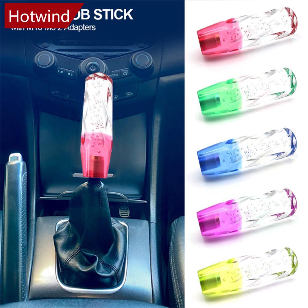 Núm Gạt Cần Số Xe Hơi 10cm M10 M8 2 Adapter B3M1 Bằng Pha Lê Trong Suốt