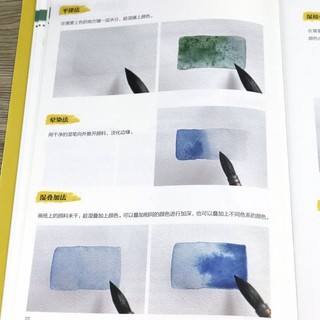 Sổ vẽ phác thảo Hoa Lá Watercolor