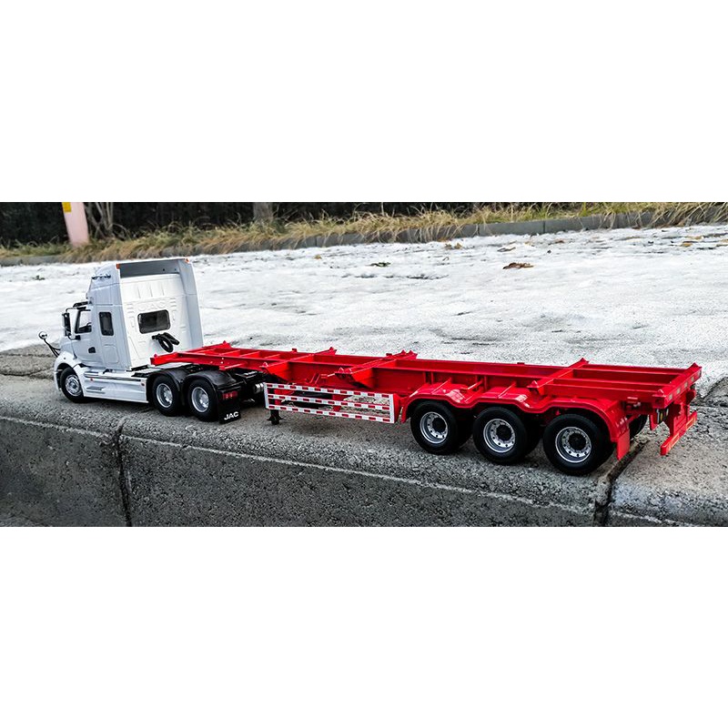 Mô hình xe tải Container Hợp Kim 1:24