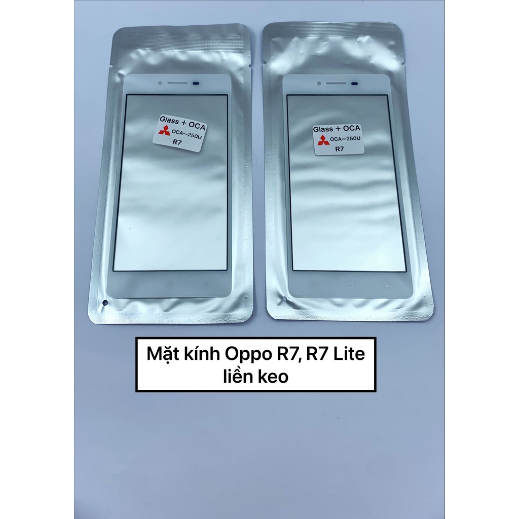 Mặt kính Oppo R7, R7 Lite liền keo