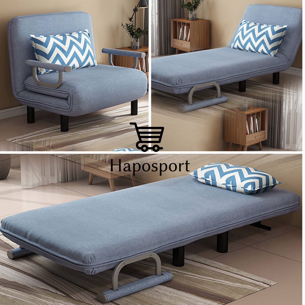 Giường Sofa Đa Năng Gấp Gọn, Giường Gấp Thông Minh 2 Trong 1 Giúp Tiết Kiệm Không Gian Chính Hãng Hapo