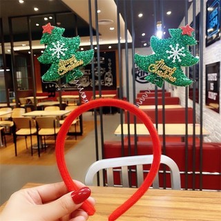 [Nhiều mẫu]Bờm cài tóc noel cho bé, bờm tuần lộc, cài tóc cho bé