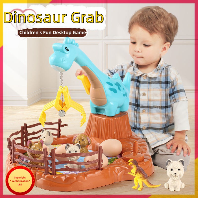 Đồ Chơi Máy Gắp Trứng Khủng Long / Cún Con Tương Tác Giáo Dục Cho Bé