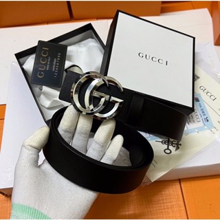 Thắt Lưng Da Nam Cao Cấp. Dây Nịt Nam Da Bò 100% Chính Hãng Baellerry Mạ Vàng Bạc Nam Tính GG-9K