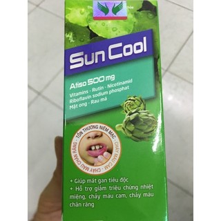 Siro nhiệt miệng Sun cool( lọ 100 ml)