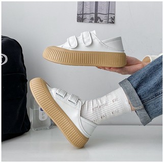 Giầy độn đế 2 quai dán mã 02