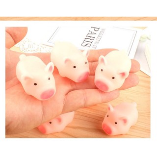 Set 5 con heo con mini bóp kêu chít chít