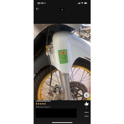 Tem nhãn dán năng lượn g Future Fi hàng nhập Thái Lan chất lượng cao dành trang trí riêng cho dòng xe này