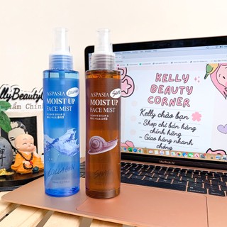 Xịt khoáng Aspasia Moist Up Face Mist 150ml