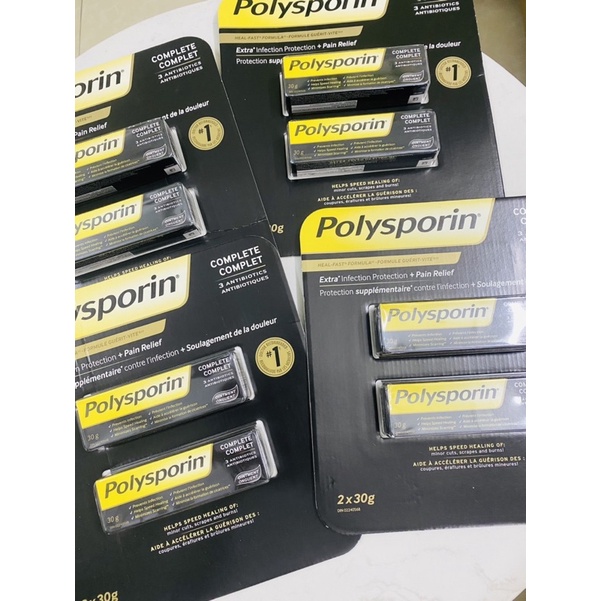 🌼Kem bôi làm mờ sẹo Polysporin 30g