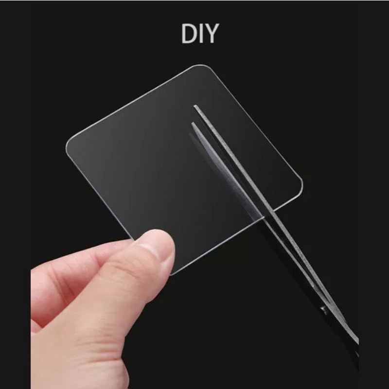 MIẾNG DÁN 2 MẶT TRONG SUỐT SIÊU DÍNH ĐA NĂNG