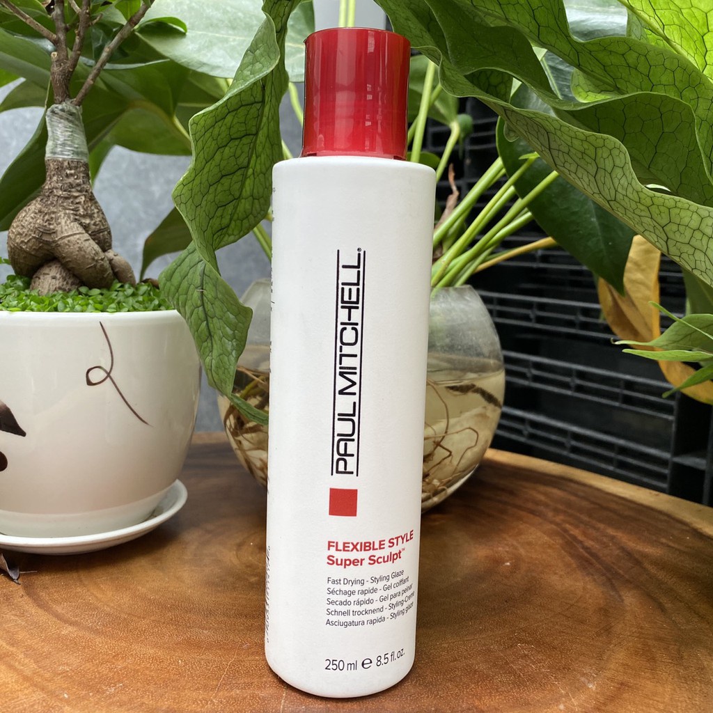 Gel tạo nếp tóc uốn PAUL MITCHELL SUPER SCULPT mùi táo xanh