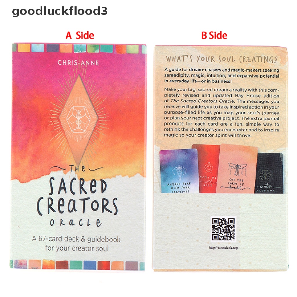 Bộ Thẻ Bài Tarot The Sacred Creators Oracle Độc Đáo