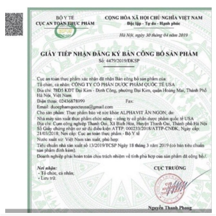 Alphavit Siro ăn ngon ngủ tốt Bổ sung DHA Acid Amin Tăng sức đề kháng Ngừa suy dinh dưỡng cho bé