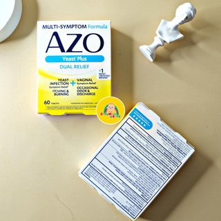 Azo yeast homeopathic medicine 60 tables 3.2024