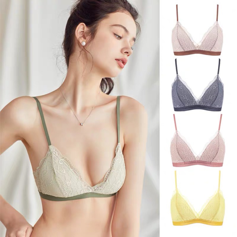 Áo Bra ren đệm mỏng DOLLY SECRET không gọng thoải mái 6915
