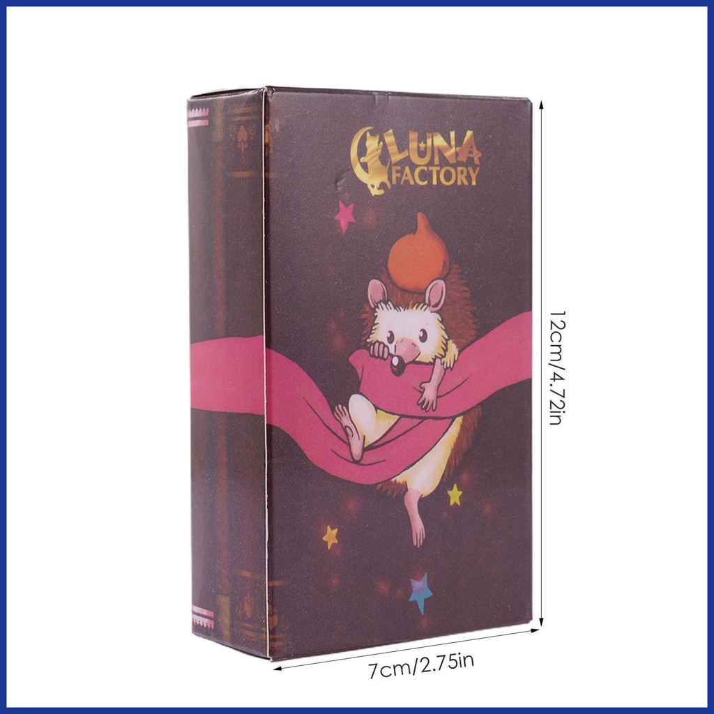 Bộ Bài tarot Chữ Tiếng Anh allegory hedgehog Tách Rời