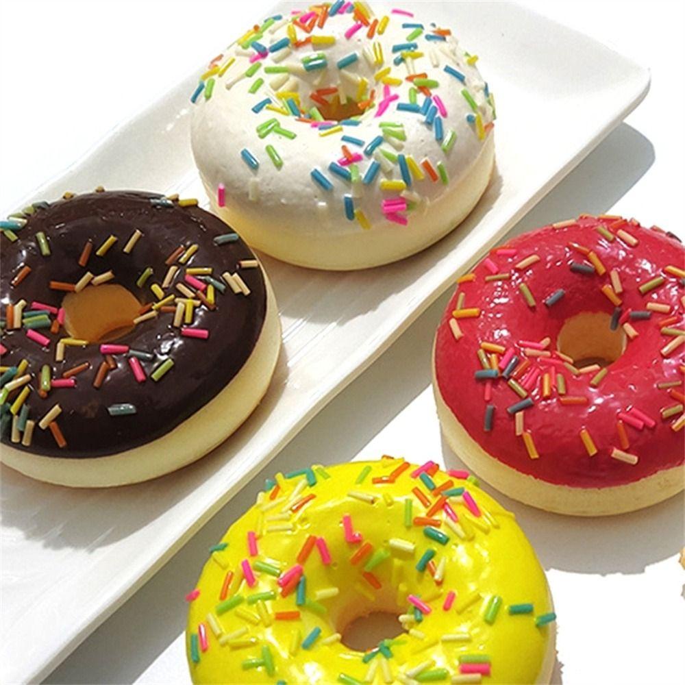 Bánh Donut Đồ Chơi 6.2cm / 2.4in Dùng Làm Đạo Cụ Chụp Ảnh Cho Bé