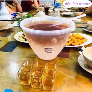 combo 10 bộ bát ướp lạnh rượu, làm mát thực phẩm kèm gáo múc